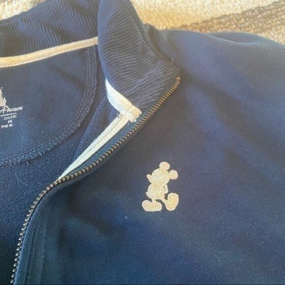 Navy blue Disney parks quarter zip - Picture 6 of 9